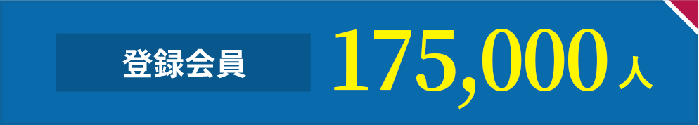 登録会員163,000人